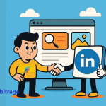Decorative image in attracting clients through linkedin post