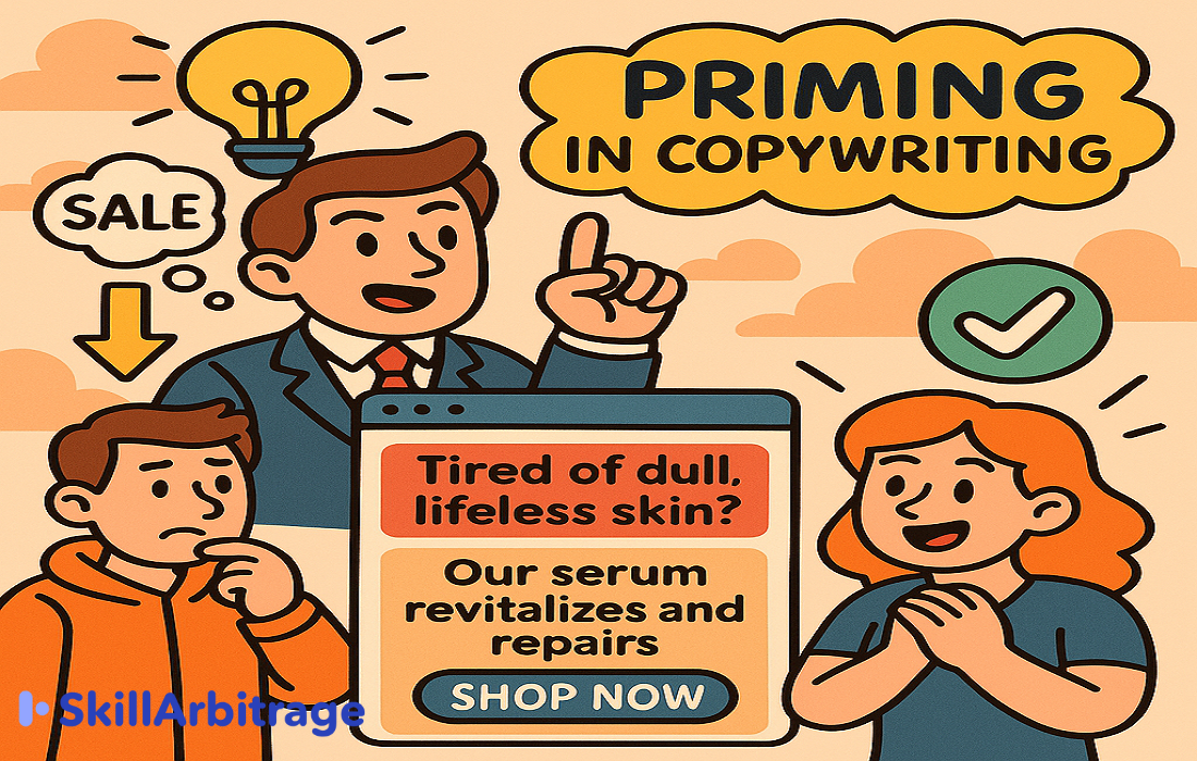 Priming in copy: how first words set the tone (and conversion path)