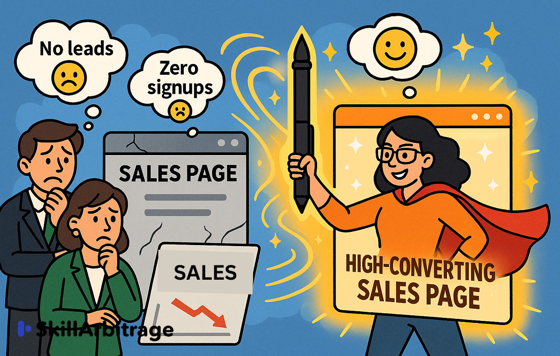 The beginner’s guide to writing a super converting sales page in 8 steps