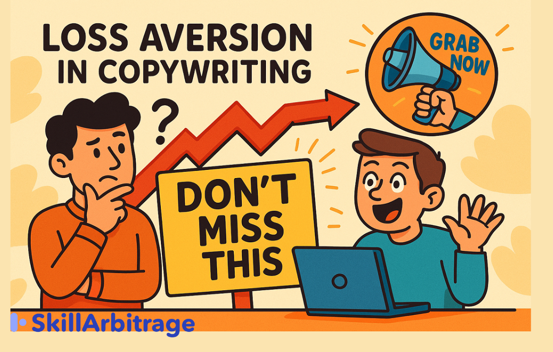 Loss Aversion in copy: why “don’t miss this” beats “grab now”