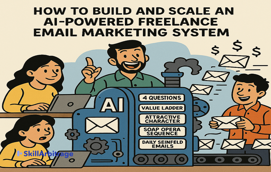 The whole damn email machine: How to build and scale an AI-powered freelance email marketing system