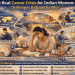 The Real Career Crisis for Indian Women: Challenges & Opportunities