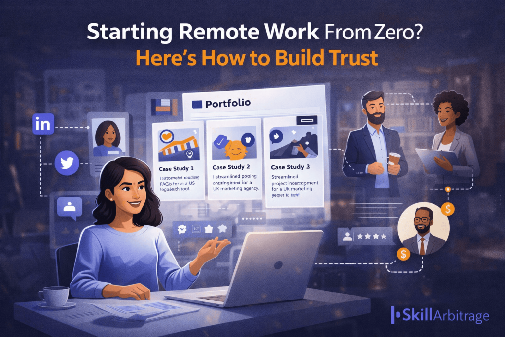 Building trust through remote work achievements