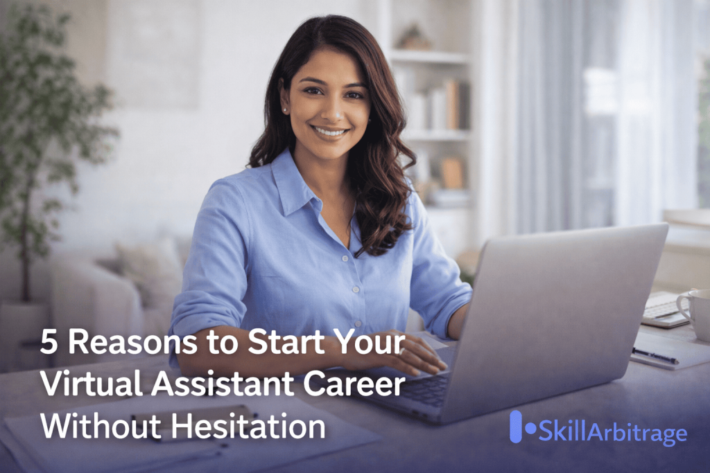 Hesitant to become a virtual assistant? Discover 5 powerful reasons to start your VA career today from salary growth to building your own VA firm.
