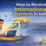 Indian consultant receiving international payments from foreign clients