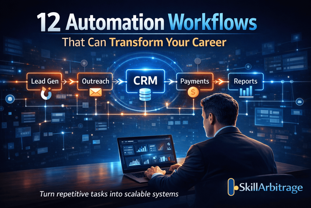 12 automation workflow examples that save professionals hours every week and build consulting income