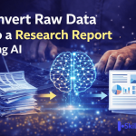 Learn how to turn raw data into a structured research report using AI tools, step-by-step. Ideal for researchers and academic writers.