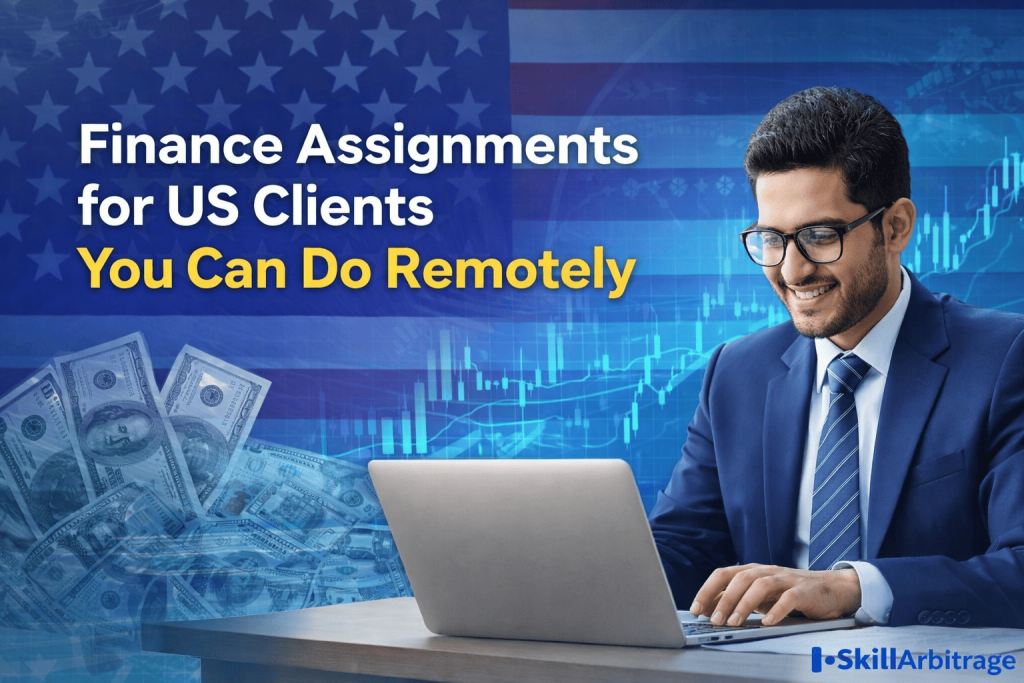 High-paying finance assignments for US clients done remotely by Indian professionals
