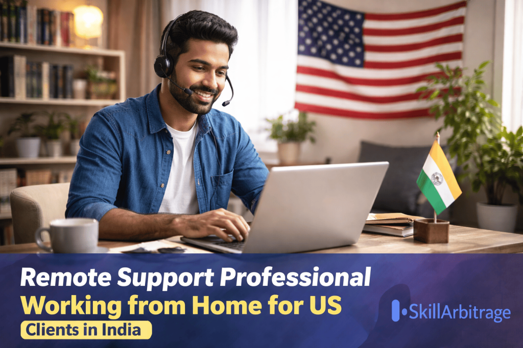 Discover how much you can earn doing remote support jobs and ops work for US clients from India. Real numbers, real stories, and a clear 4-stage roadmap.