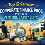 Role of corporate finance professionals in venture capital exit strategies with IPO, acquisition, SPAC, and secondary sale options