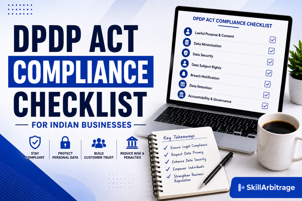 DPDP Act Compliance Checklist for Indian Businesses