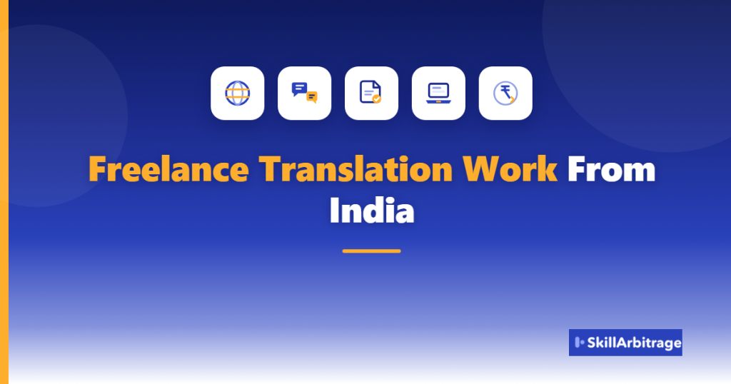 Freelance translation work from home