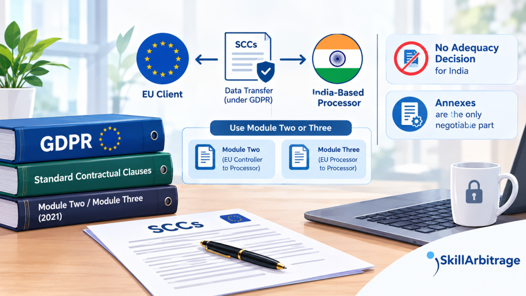 GDPR Standard Contractual Clauses for India-Based Processors