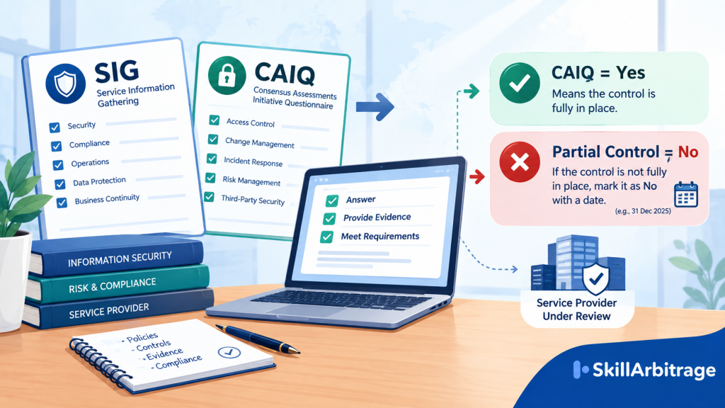 How Indian Service Providers Answer SIG and CAIQ Questionnaires