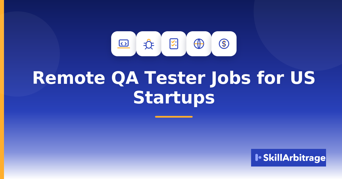 Remote QA tester jobs for US startups, covering contractor hourly rates by region and seniority, what startups screen for, and the contract, tax and overlap-hour terms behind the roles.
